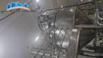 Complete industrial plant for the production of food products such as sauces, beverage concentrates, syrups, toppings, condiments, and cosmetics.